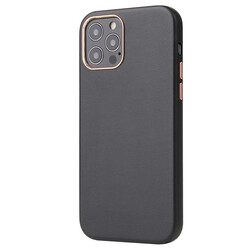 Apple iPhone 12 Pro Max Case Zore Eyzi Cover Black