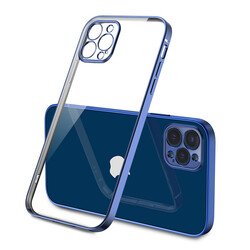 Apple iPhone 12 Pro Max Case Zore Gbox Cover Navy blue