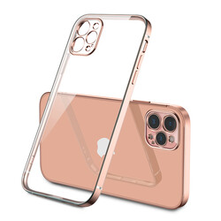 Apple iPhone 12 Pro Max Case Zore Gbox Cover Gold
