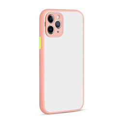 Apple iPhone 12 Pro Max Case Zore Hux Cover Pink