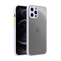 Apple iPhone 12 Pro Max Case ​​Zore Kaff Cover Purple