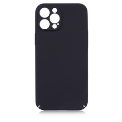 Apple iPhone 12 Pro Max Case Zore Kapp Cover Black