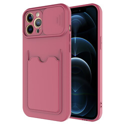 Apple iPhone 12 Pro Max Case ​Zore Kartix Cover Koyu Mor