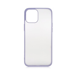 Apple iPhone 12 Pro Max Case Zore Mess Cover Purple