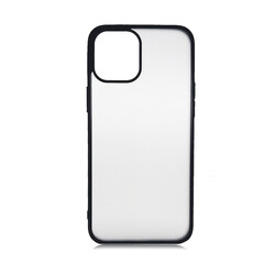 Apple iPhone 12 Pro Max Case Zore Mess Cover Black