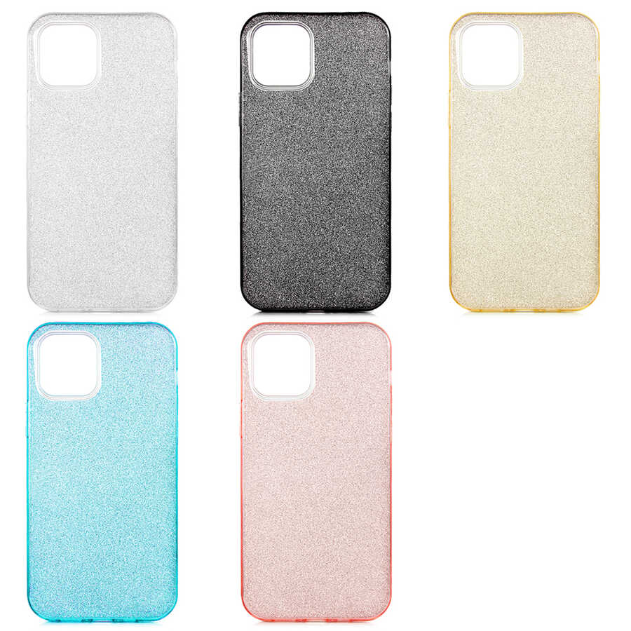 Apple iPhone 12 Pro Max Case Zore Shining Silicon - 2