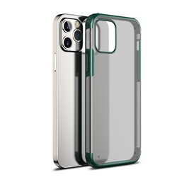 Apple iPhone 12 Pro Max Case Zore Volks Cover Dark Green