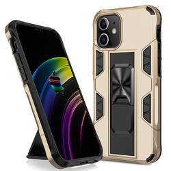 Apple iPhone 12 Pro Max Case Zore Volve Cover Gold