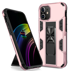 Apple iPhone 12 Pro Max Case Zore Volve Cover Rose Gold
