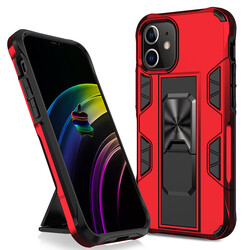 Apple iPhone 12 Pro Max Case Zore Volve Cover Red