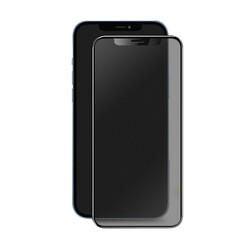Apple iPhone 12 Pro Max Hayalet Ekran Koruyucu Davin Privacy Mat Seramik Ekran Filmi Siyah