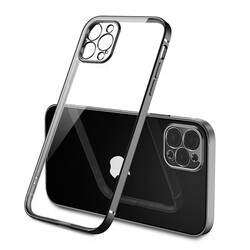 Apple iPhone 12 Pro Max Kılıf Zore Gbox Kapak Siyah