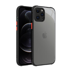 Apple iPhone 12 Pro Max Kılıf ​​Zore Kaff Kapak Siyah