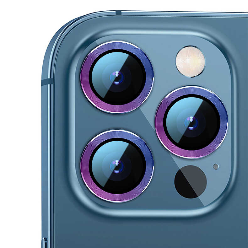Apple iPhone 12 Pro Max Zore CL-02 Kamera Lens Koruyucu - 7