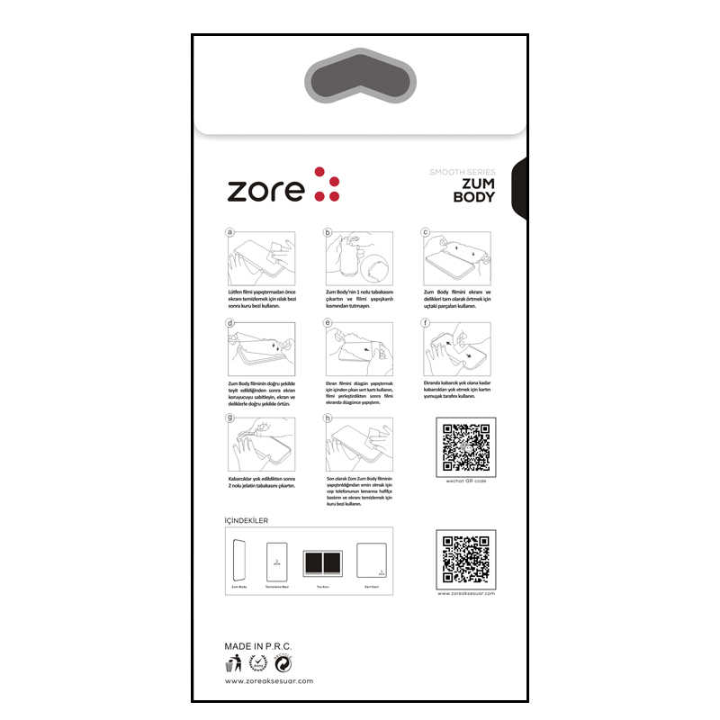 Apple iPhone 12 Pro Max Zore Zum Body Back Protector - 2