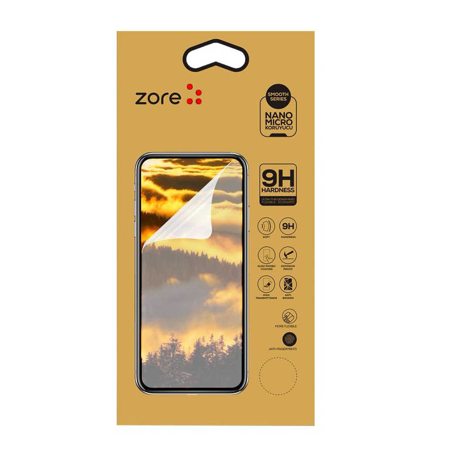 Apple iPhone 12 Zore Back Nano Micro Tempered Back Protector - 1