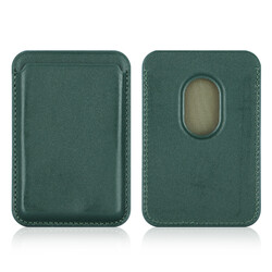 Apple iPhone 12 Zore Cardsafe Card Holder Green