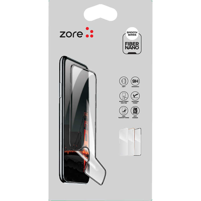 Apple iPhone 12 Zore Fiber Nano Ekran Koruyucu - 1