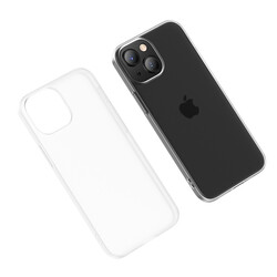 Apple iPhone 13 Benks Matte Electroplated TPU Kapak Renksiz