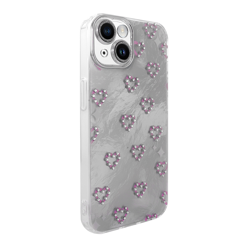 Apple iPhone 13 Case Camera Protection Figured Zore Ponti Silicone Cover - 12