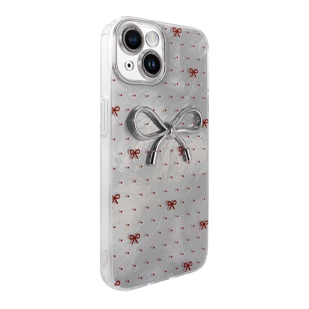 Apple iPhone 13 Case Camera Protection Figured Zore Ponti Silicone Cover - 10