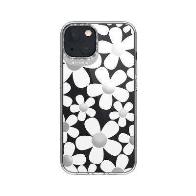 Apple iPhone 13 Case Double IMD Printed Licensed Switcheasy Artist Fleur Cover Colorless