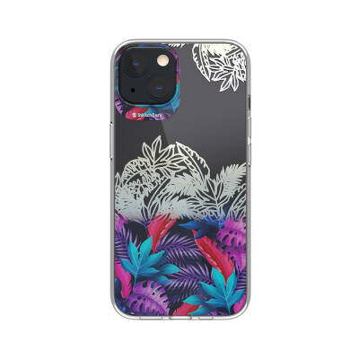 Apple iPhone 13 Case Double IMD Printed Licensed Switcheasy Artist Henri Rousseau Cover Purple