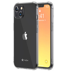 Apple iPhone 13 Case Kajsa Transparent Cover Grey