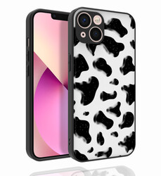 Apple iPhone 13 Case Patterned Camera Protected Glossy Zore Nora Cover NO2