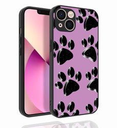 Apple iPhone 13 Case Patterned Camera Protected Glossy Zore Nora Cover NO3