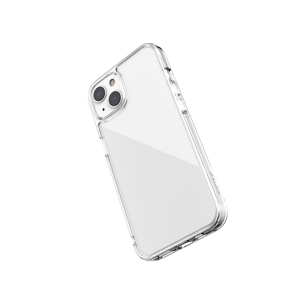 Apple iPhone 13 Case Raptic Glass Plus Series Transparent Cover - 4