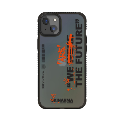 Apple iPhone 13 Case SkinArma Patterned Airbag Design Kyanseru Cover Smoked