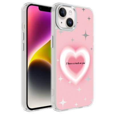 Apple iPhone 13 Case With Airbag Shiny Design Zore Mimbo Cover NO1