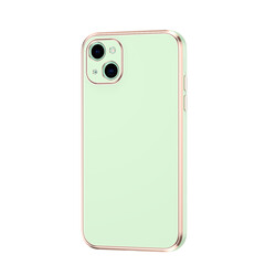 Apple iPhone 13 Case Zore Bark Cover Green