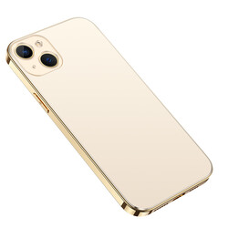 Apple iPhone 13 Case Zore Bobo Cover Gold