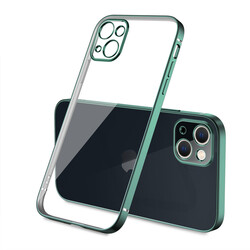 Apple iPhone 13 Case Zore Gbox Cover Dark Green