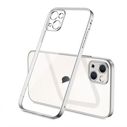 Apple iPhone 13 Case Zore Gbox Cover Silver