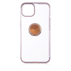 Apple iPhone 13 Case Zore Gess Silicon Gold