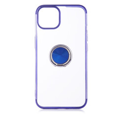 Apple iPhone 13 Case Zore Gess Silicon Blue