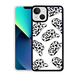 Apple iPhone 13 Case Zore M-Fit Patterned Cover Hat No5