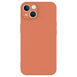 Apple iPhone 13 Case Zore Mara Lansman Cover Orange
