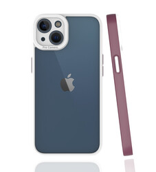 Apple iPhone 13 Case Zore Mima Cover Plum