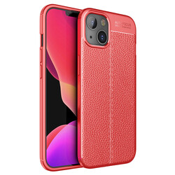 Apple iPhone 13 Case Zore Niss Silicon Cover Red