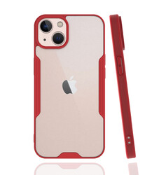 Apple iPhone 13 Case Zore Parfe Cover Red