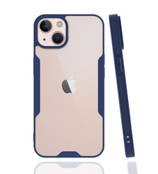 Apple iPhone 13 Case Zore Parfe Cover Navy blue