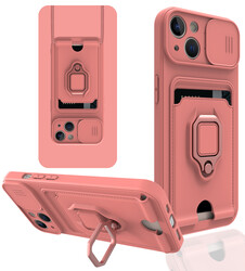 Apple iPhone 13 Case ​Zore Pelit Cover Pink