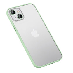 Apple iPhone 13 Case Zore Retro Cover Green