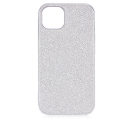 Apple iPhone 13 Case Zore Shining Silicon Grey