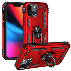 Apple iPhone 13 Case Zore Vega Cover Red