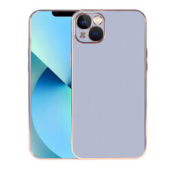Apple iPhone 13 Case Zore Viyana Cover Light Blue
